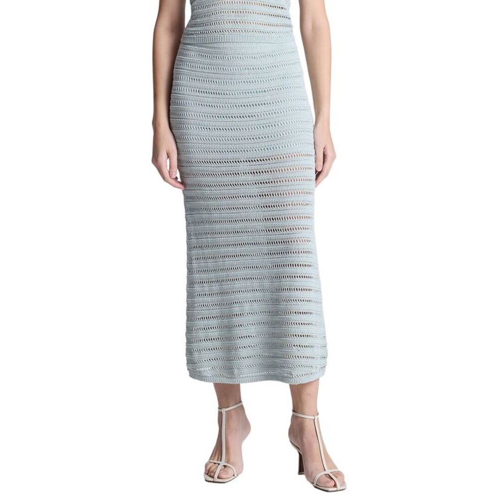 A.L.C. Womens Lana Mini Skirt, Blue